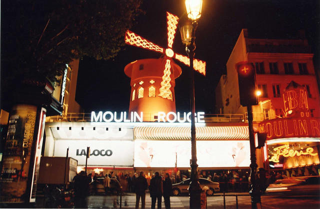 Moulin Rouge Night Club, Paris, France