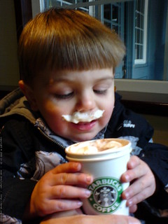 his first taste of hot chocolate - DSC02021 | by sean dreilinger