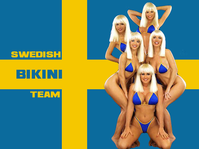 Openbaren Met andere woorden druk from Sweden, The Swedish Bikini Team | one of the teams Flav… | Flickr