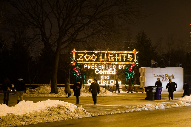 zoo lights sign
