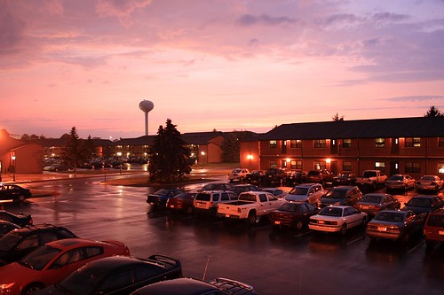 sunset ohio sky night canon university cedarville xti 400d