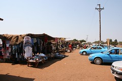 Taxis and Minibuses at Maramba Market