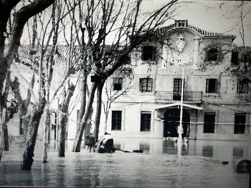 Inundación de 1947 en la Fábrica de Armas de Toledo, Edificio Sabatini