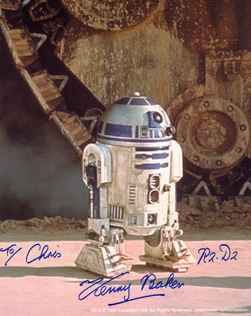 Kenny Baker R2D2 Star Wars