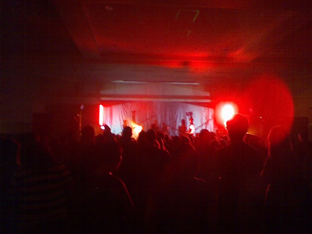 Photo of The Faint concert from audience
