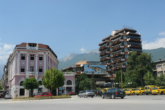 Peja - centre of town