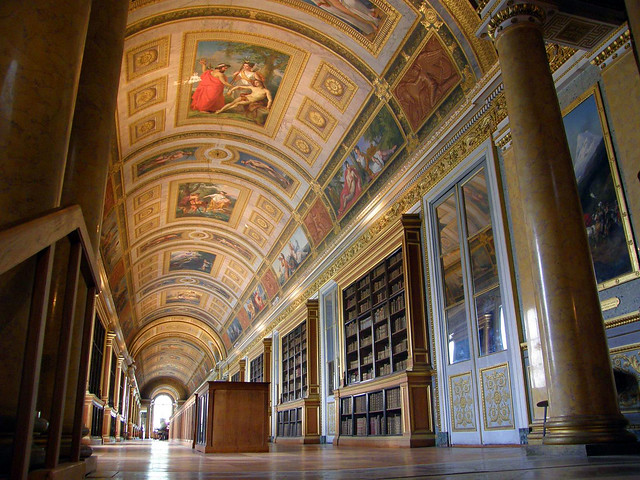 Fontainebleau - la bibliothèque