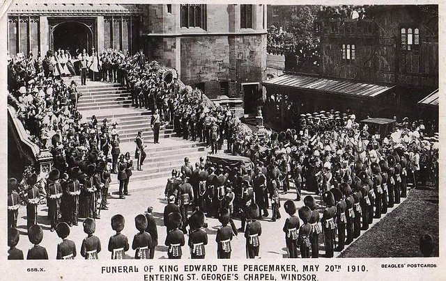 20. May 1910 Funeral of King Edward VII.