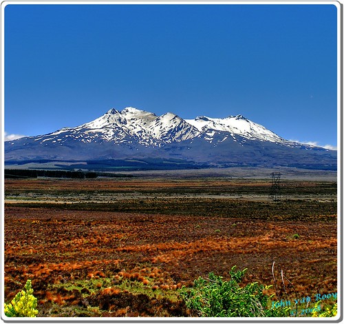 Mt Ruapehu Original Vertorama by JayVeeAre (JvR)