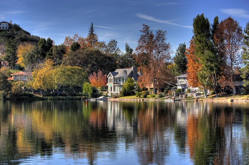 Reflections on the lake
