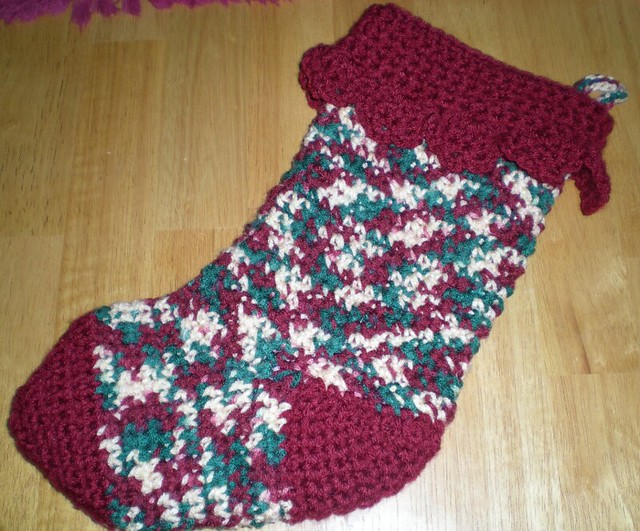 A Multi-color Christmas Stocking