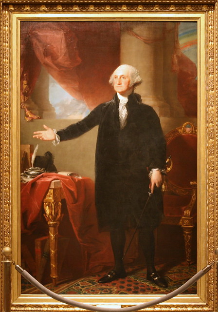 George Washington (Lansdowne portrait), First President (1789-1797)