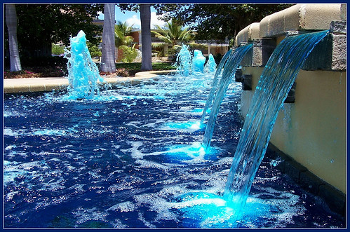 Fountain of Blue by DagsDownunder
