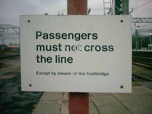 Warning at Crewe | by dc_western