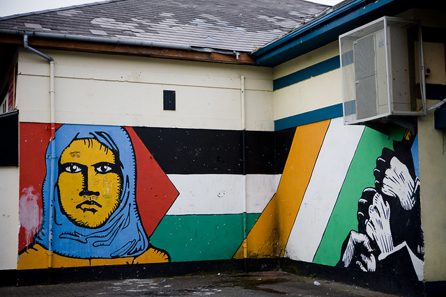 Palestine Mural جدارية تضامن مع فلسطين
