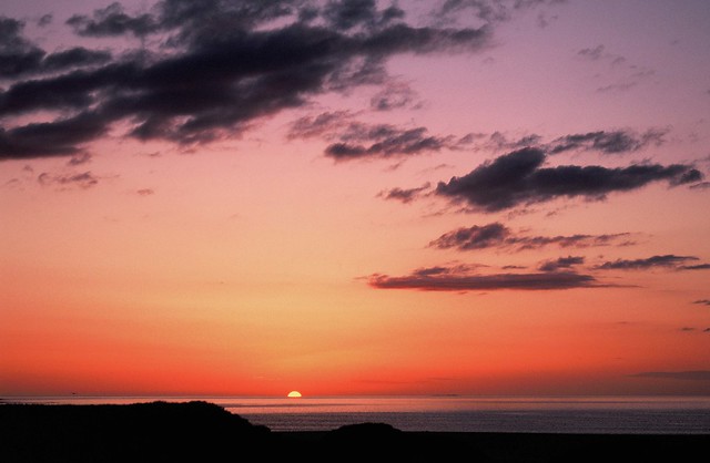 Harris Sunset from Scarista, Scotland