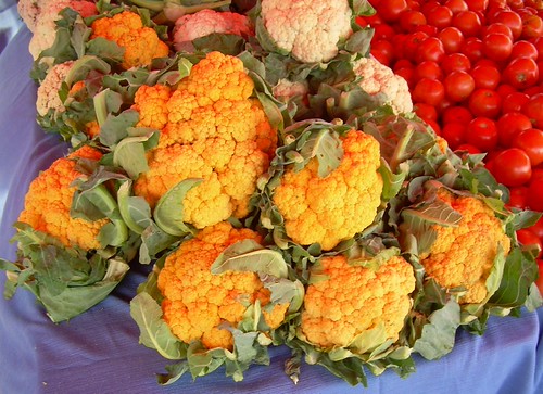 Gold cauliflower by Bryan - oz4caster, never seen such a thing beforefarmersmarket centraltexas sunsetvalley