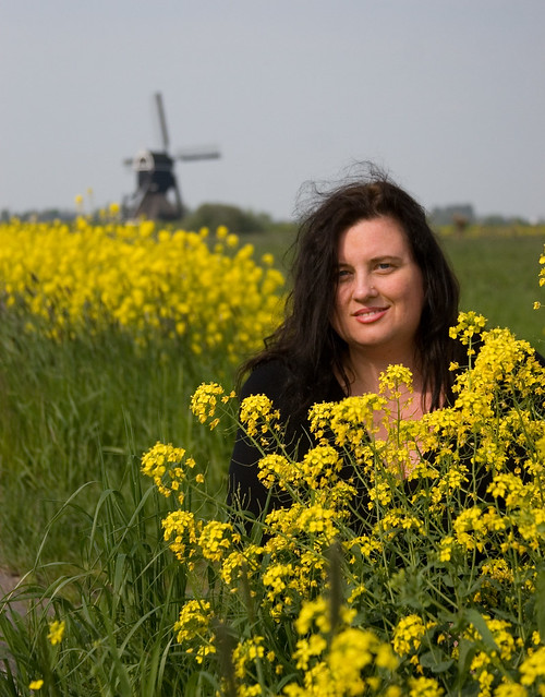 Sharon and Windmill, Netherlands