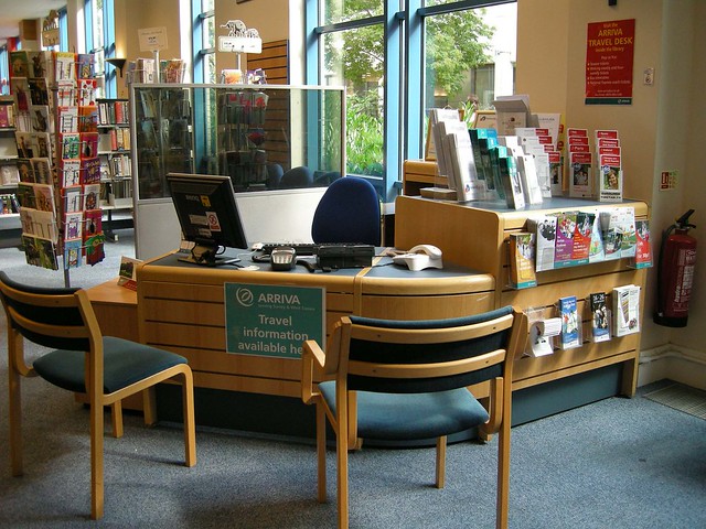 Arriva desk - Main Library
