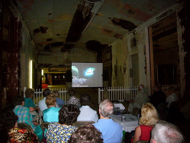 Watching video about the Miller Theatre restoration efforts (or lack thereof?)