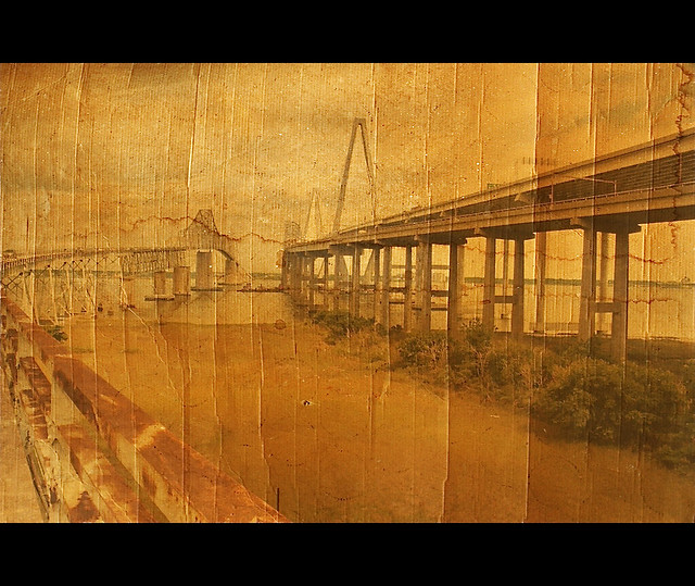 Old & New Cooper River Bridges, Charleston, South Carolina