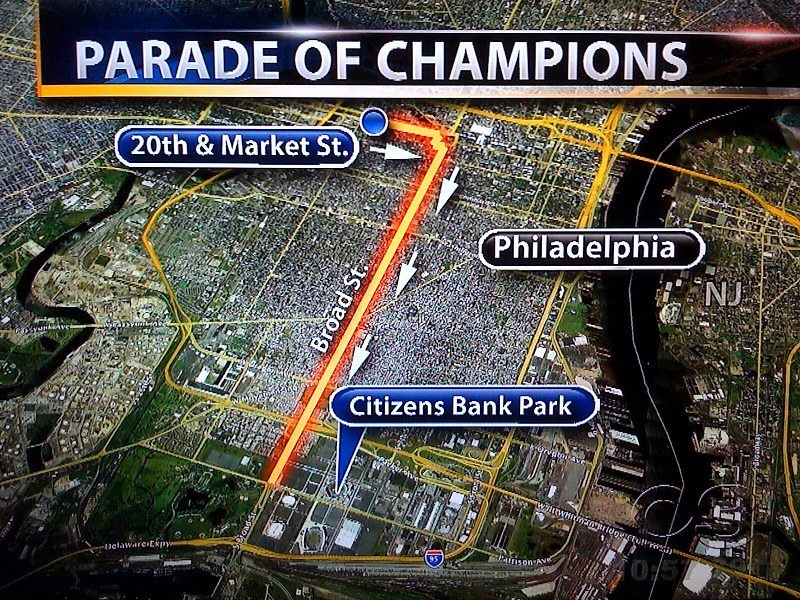 series parade route
