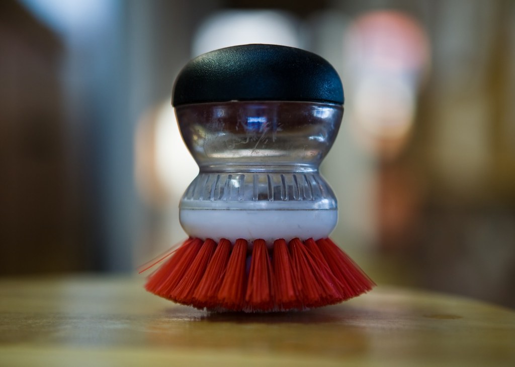 Oxo dish scrubber, Goshen, Connecticut. Of all the things t…