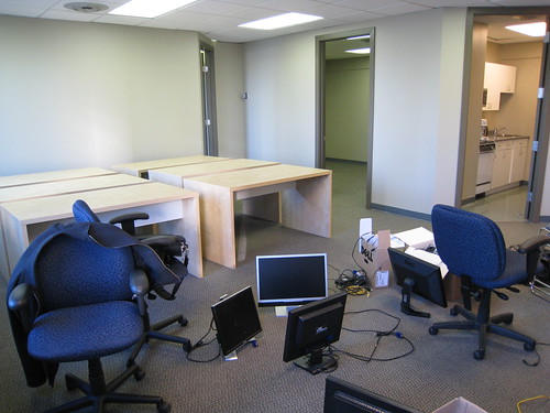 Setting up the new Questionmark office | by mastermaq