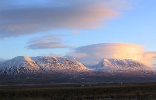 sunset sky cloud snow mountains iceland islandia ísland islande fjall justclouds varmahlíð