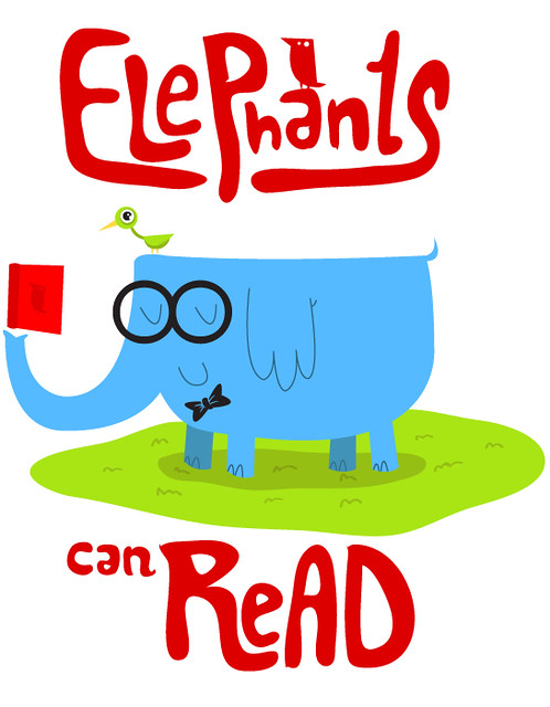elephants can read