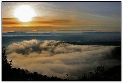 Boira al Vallès, Santuari de Puiggraciós, Figaró-Montmany (el Vallès Oriental, Catalunya)