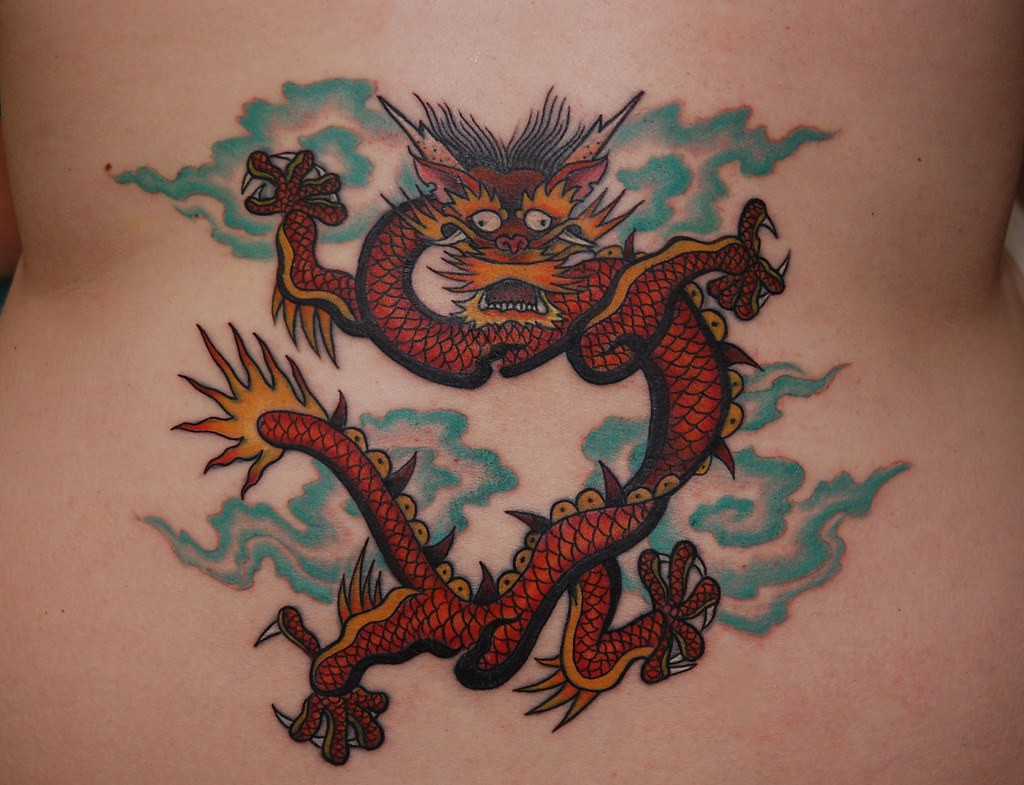 finished chinese dragon tattoo | i finally did it! for nearl… | Flickr