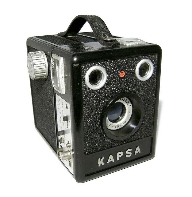 KAPSA box camera,  1950s