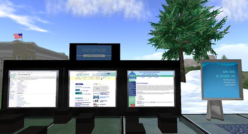 ACRL in SL Signs Closeup | This is the area on ALA Island wh… | Flickr