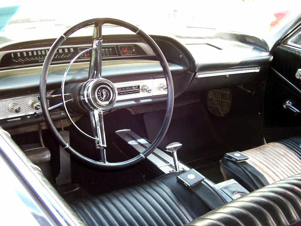 64 Chevy Impala Ss Interior From Driver S Seat Typical I