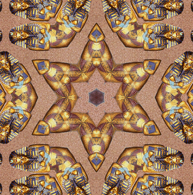 ~Egyptian Kaleidoscope Series~ King Tut # 2