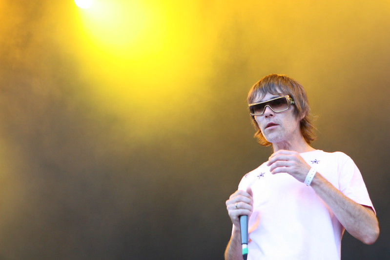 Ian Brown en el Summercase 08 de Barcelona