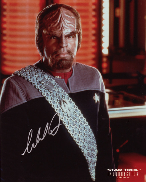 Michael Dorn Worf Star Trek The Next Generation Deep Space Nine Picard