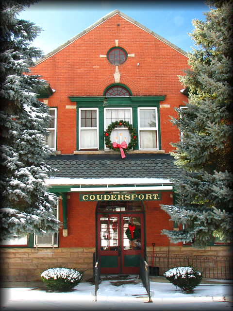 Coudersport and Port Allegany Railroad Depot