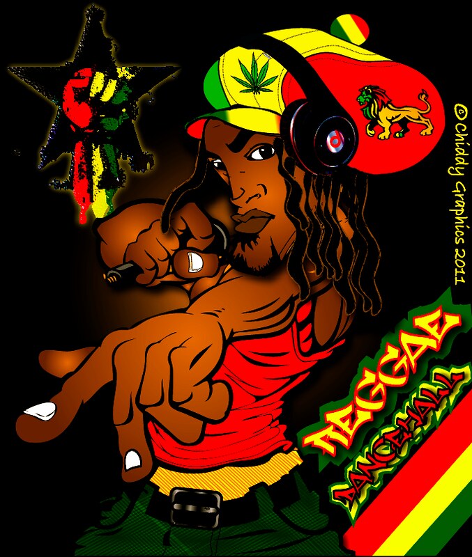 Reggae Cartoon - REAL-RASTAFARI | chiddygraphics | Flickr