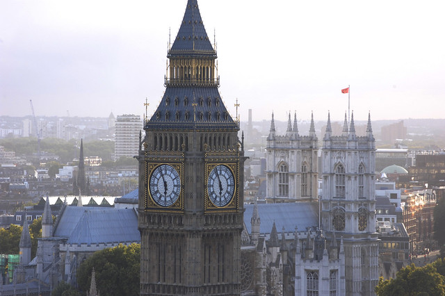 Big Ben Tower Clock and House of Parliament