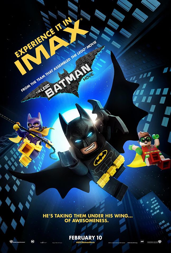 The LEGO Batman Movie IMAX poster