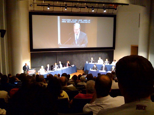 FCC Hearing at Carnegie Mellon on the Future of the Internet.