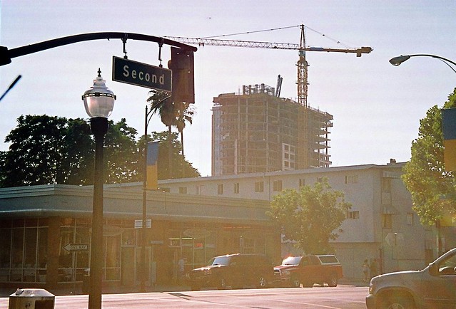 360 Residences viewed from S 2nd and E William, San Jose, June 14, 2008