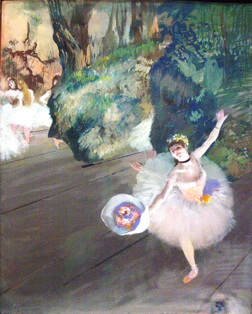 Dancer Taking a Bow (the Prima Ballerina) 1877, by Edgar Degas