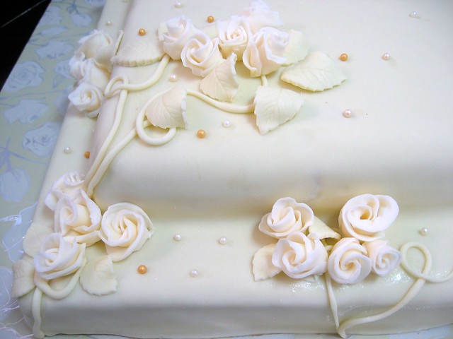 vjenčana torta - detalj