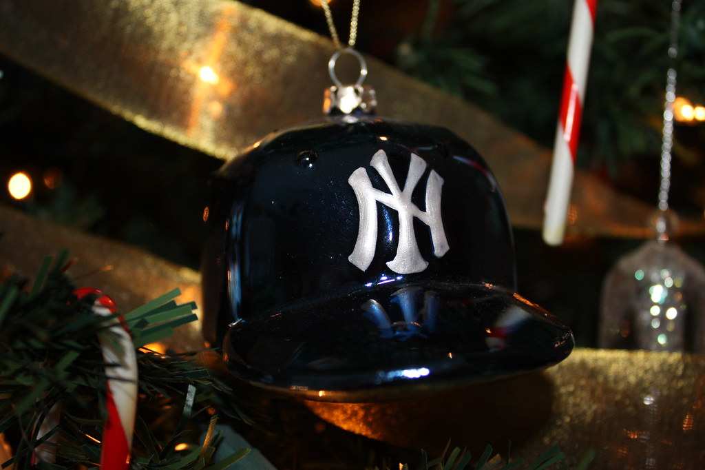 NY Yankees: Christmas Ornament