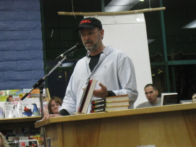 Christopher Moore at Capitola Book Cafe
