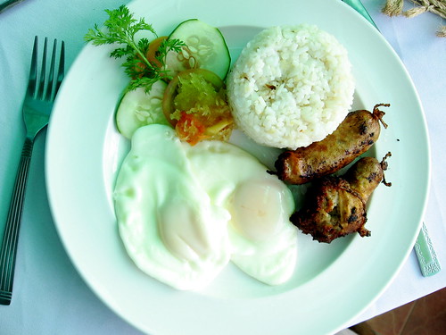 Filipino Breakfast | Over easy, Longanisa (Filipino sausage)… | Flickr