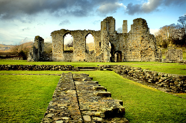 Walls within Walls, Easby Abbey...